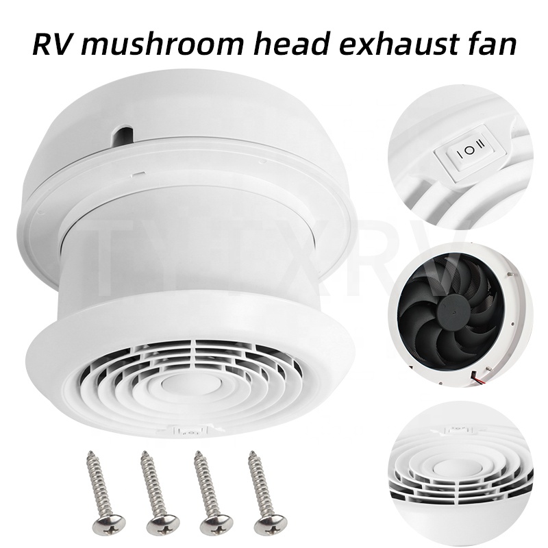 Travel Accessories Usa - Akcesoria do kamperów DC12V/24V Mocny wentylator