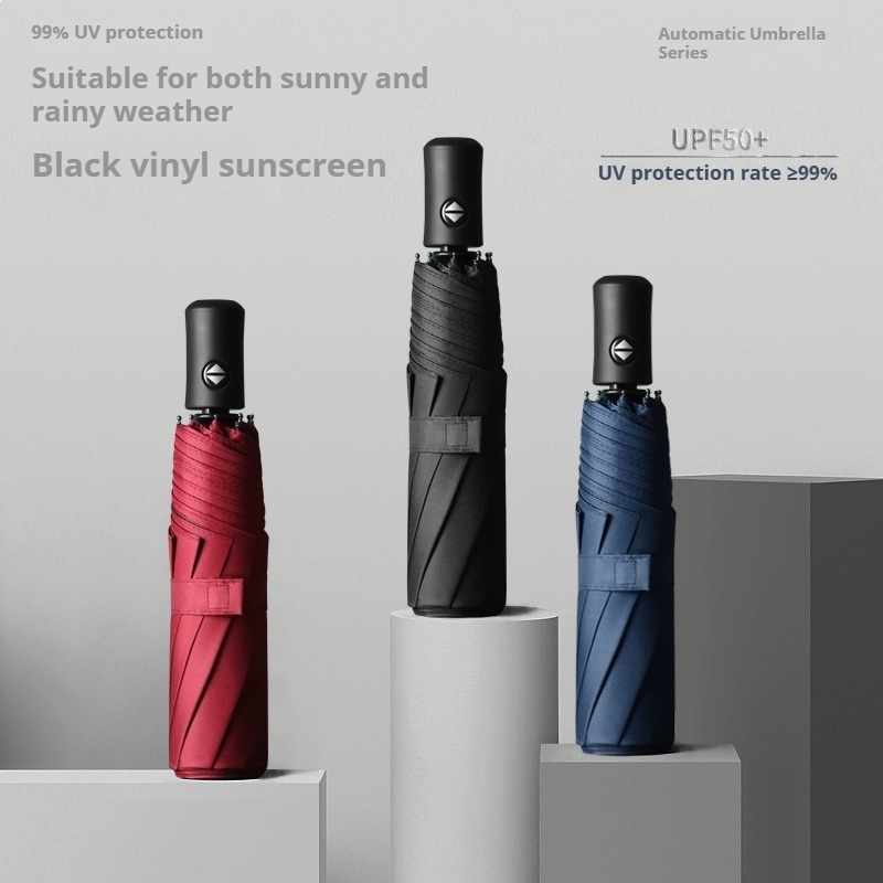 Travel Umbrella Compact - W pełni automatyczny składany parasol z