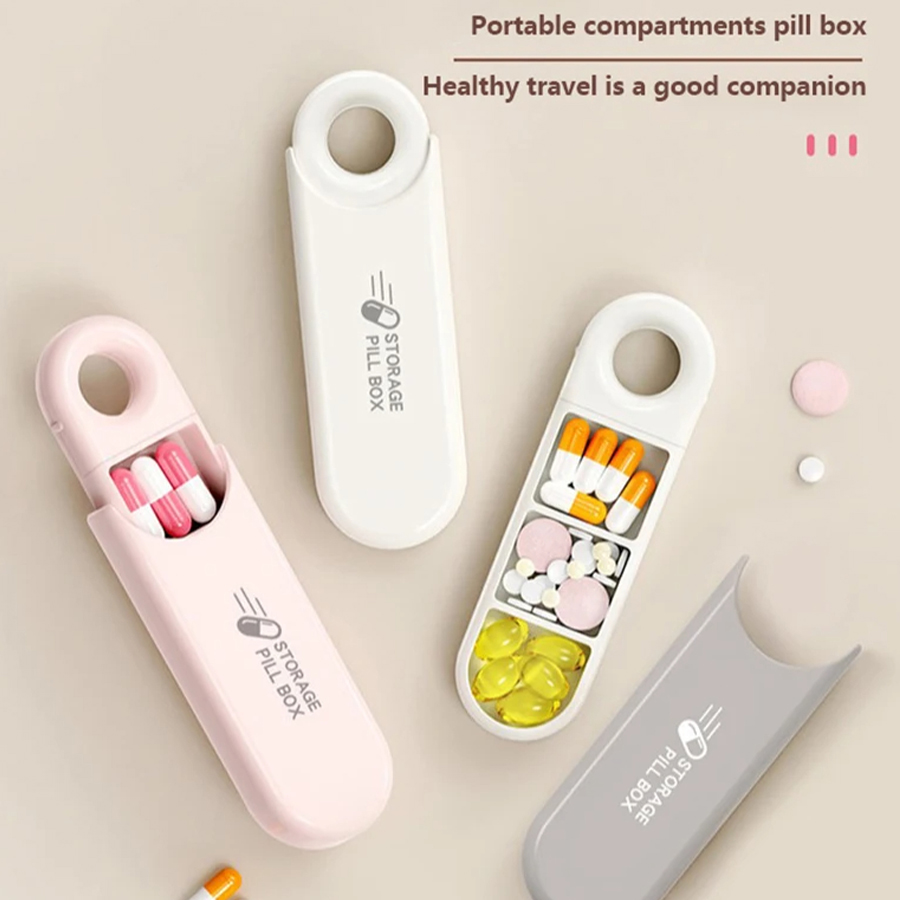 First Aid Travel Kit - Przenośne kolorowe etui na leki z