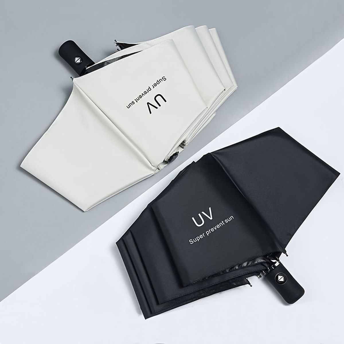 Travel Umbrella Compact - Parasol automatyczny z 8 żebrami, bardzo