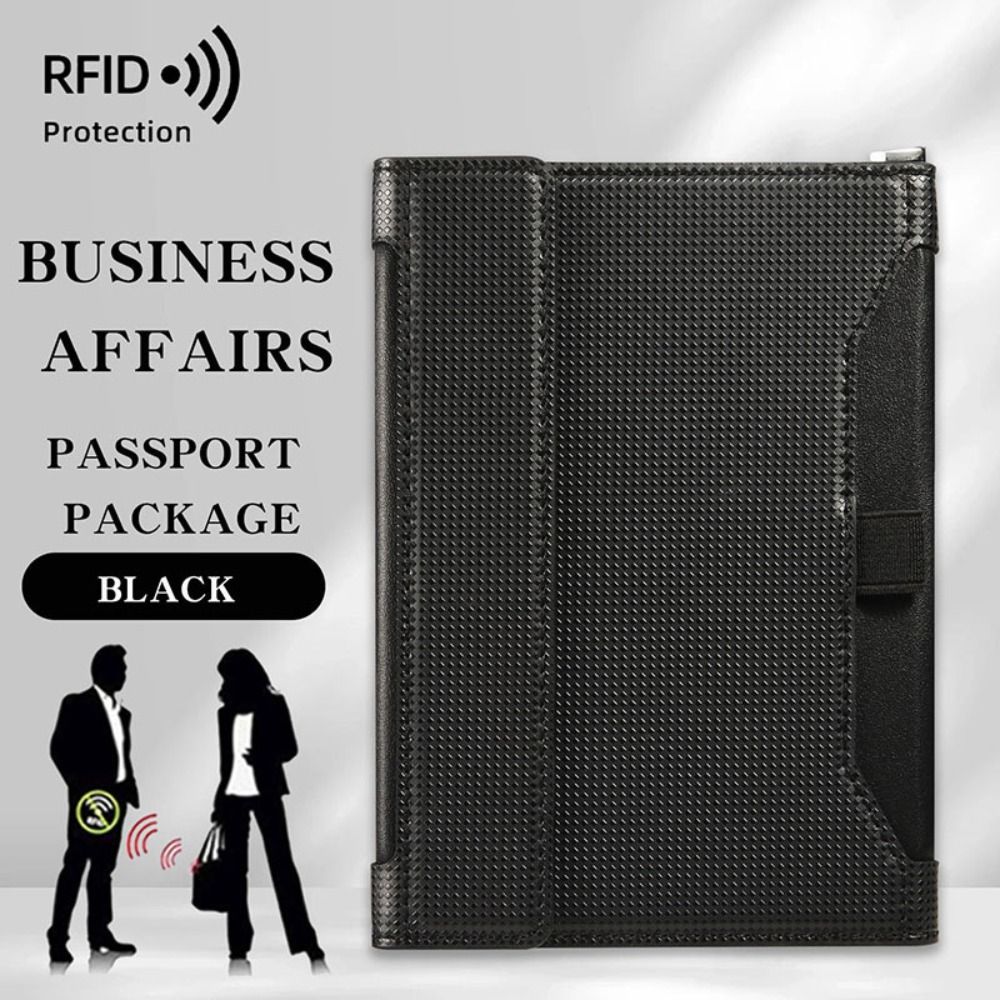 Travel Accessories Rfid - Etui na paszport w jednolitym kolorze