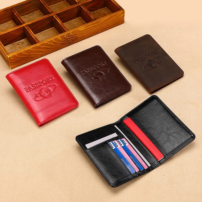 Unisexowa skórzana okładka na  – Travel Accessories Rfid recenzja i cena