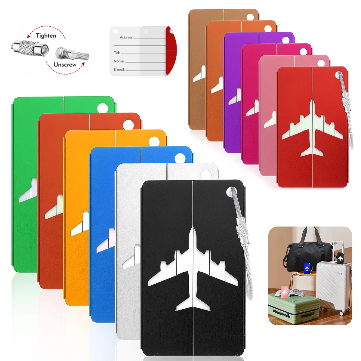 Przywieszka do bagażu podróżne – Travel Accessories On Plane recenzja i cena