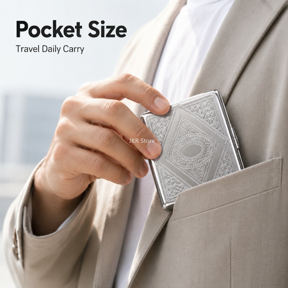 Pudełko na papierosy ze stali  – Travel Accessories Usa recenzja i cena