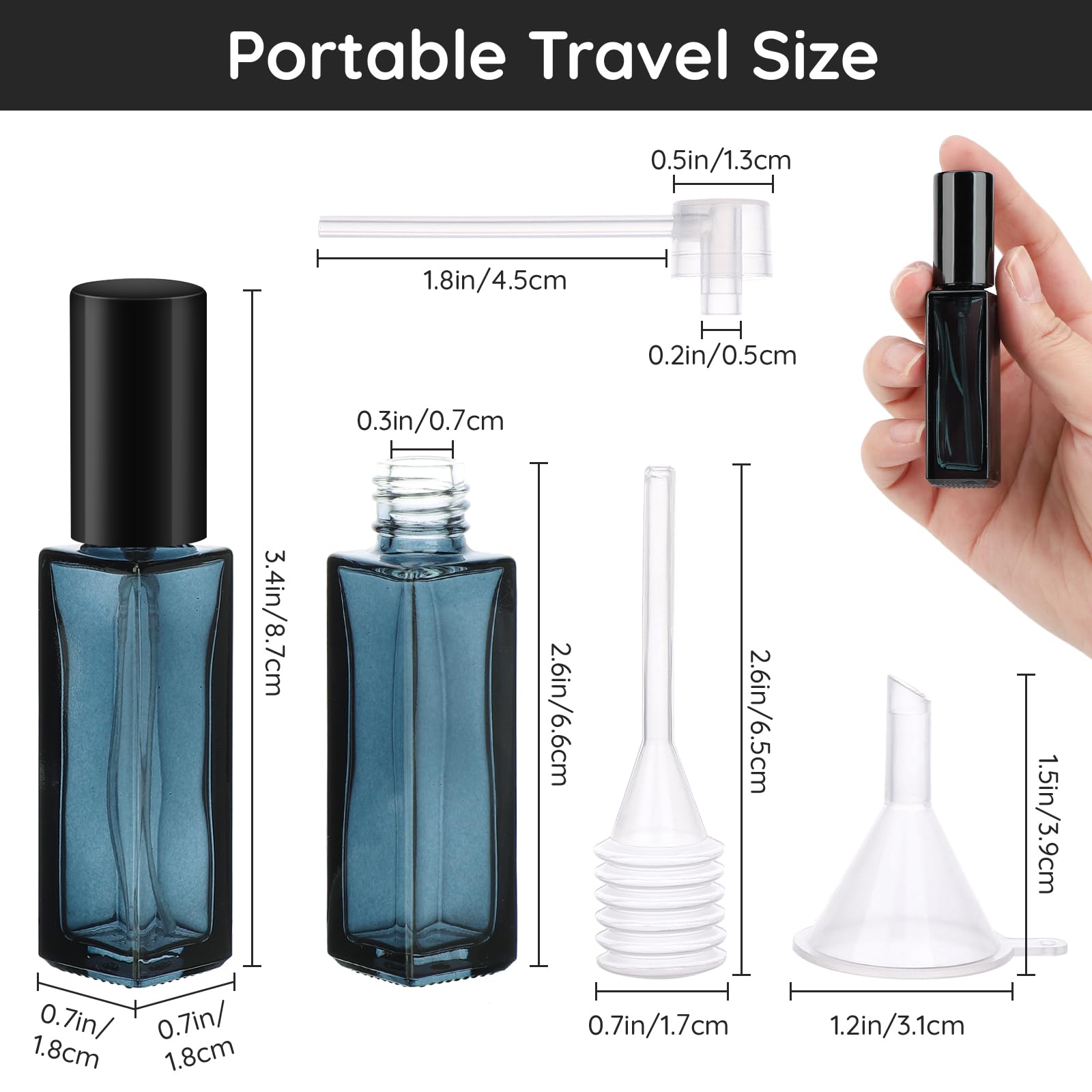 10 szt. Butelka na perfumy z a – Travel Accessories High End recenzja i cena