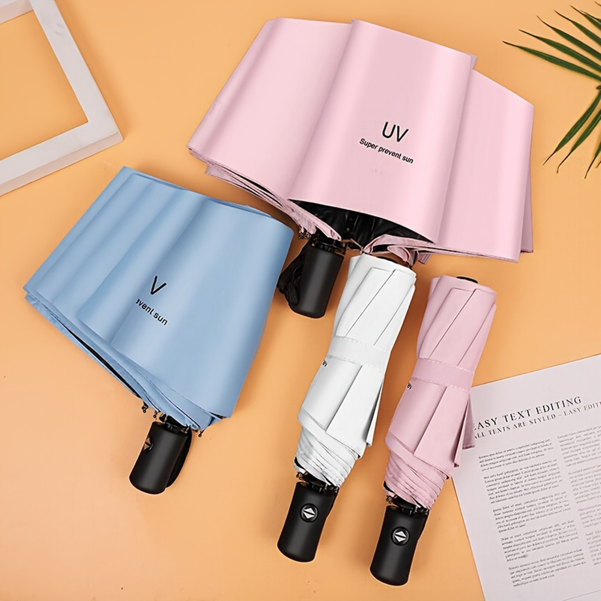 Parasol automatyczny z 8 żebra – Travel Umbrella Compact recenzja i cena