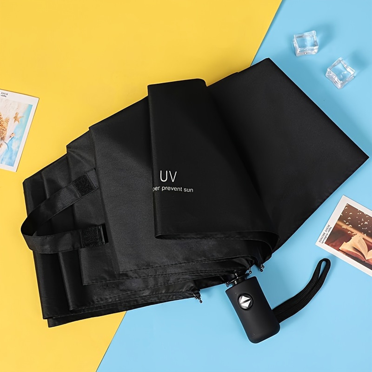 Parasol automatyczny z 8 żebra – Travel Umbrella Compact recenzja i cena