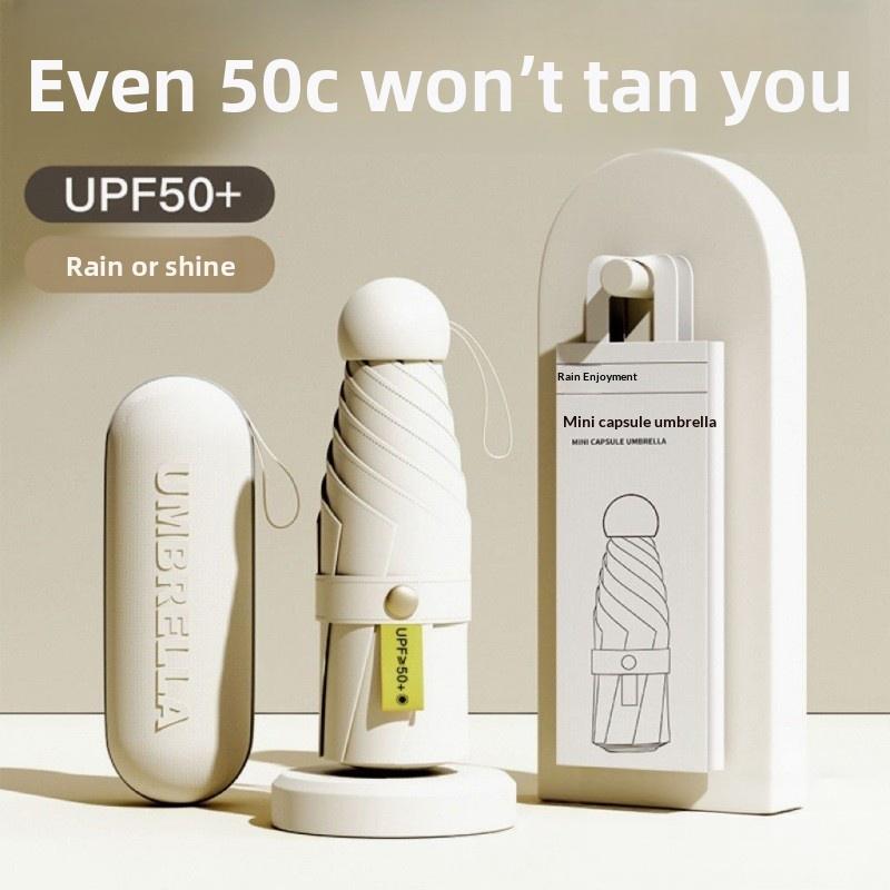 Parasolka podróżna w kapsułce  – Travel Umbrella Compact recenzja i cena
