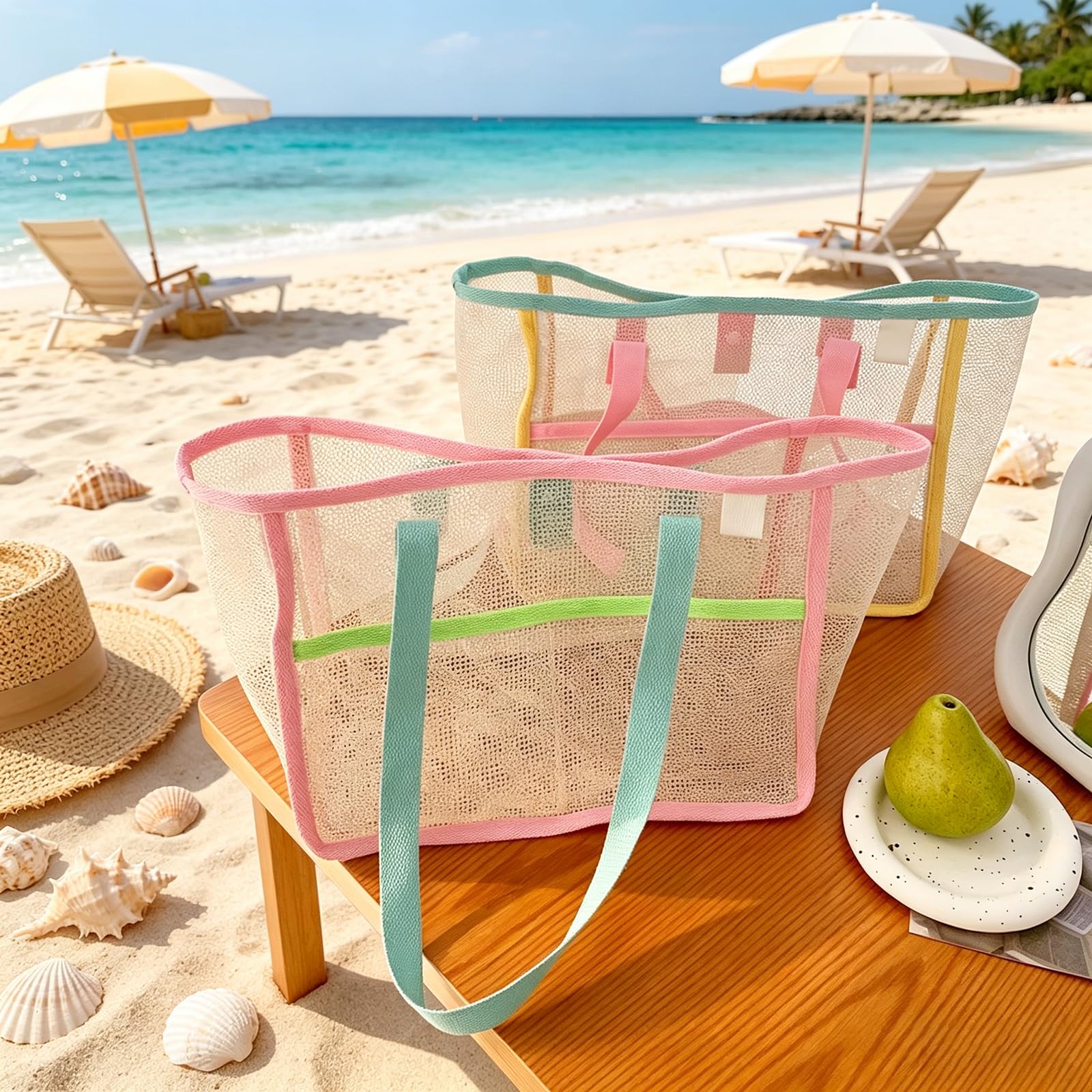 Torby plażowe damskie, kolorow – Travel Accessories Usa recenzja i cena