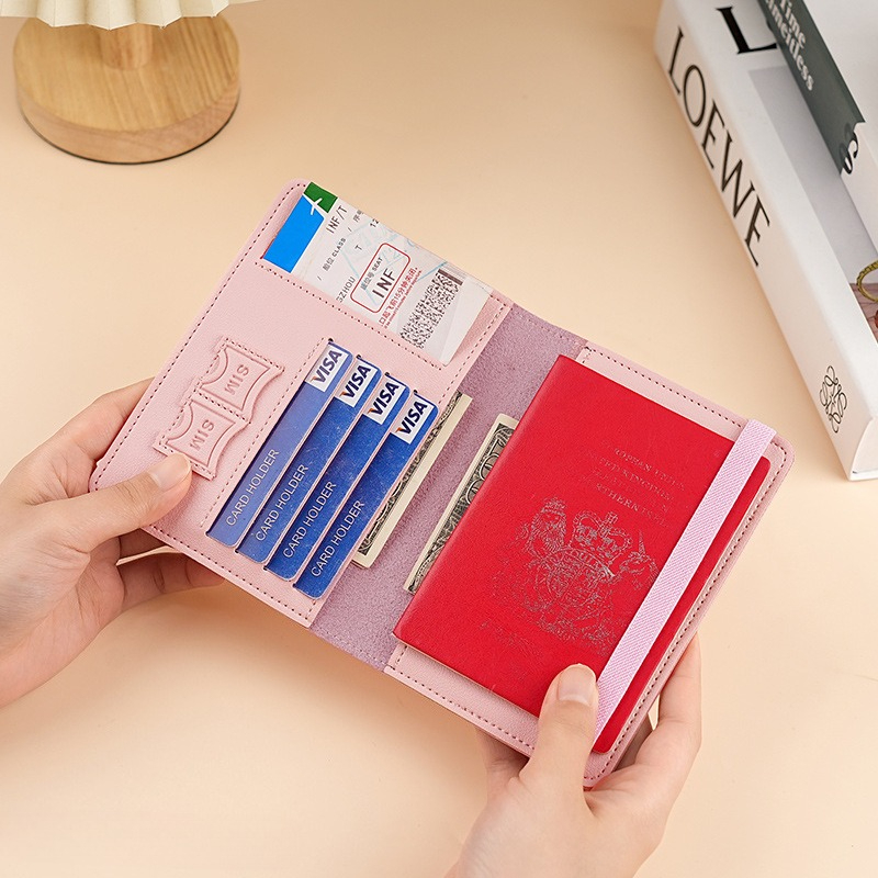 Etui na paszport ze skóry PU,  – Travel Accessories Rfid recenzja i cena