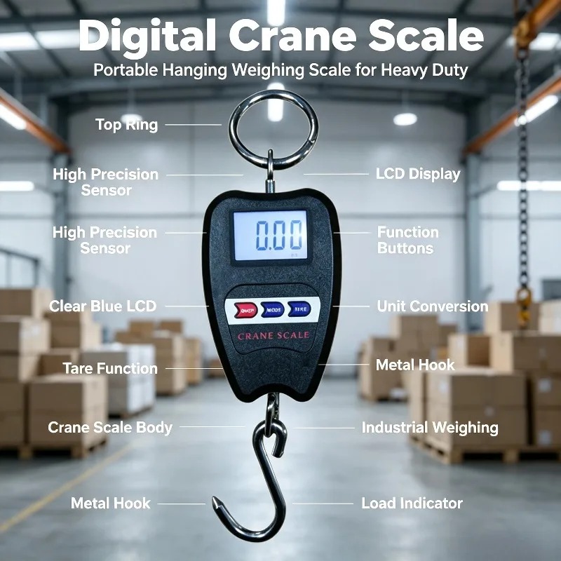 Waga cyfrowa wisząca przenośna – Luggage Scale Hanging recenzja i cena