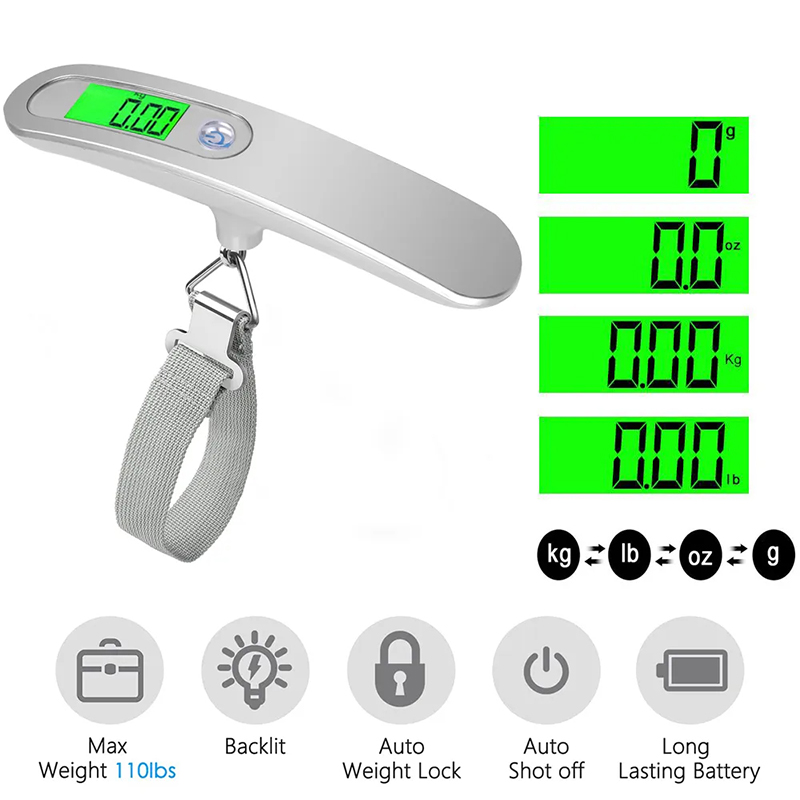 Przenośna waga elektroniczna d – Luggage Scale Hanging recenzja i cena