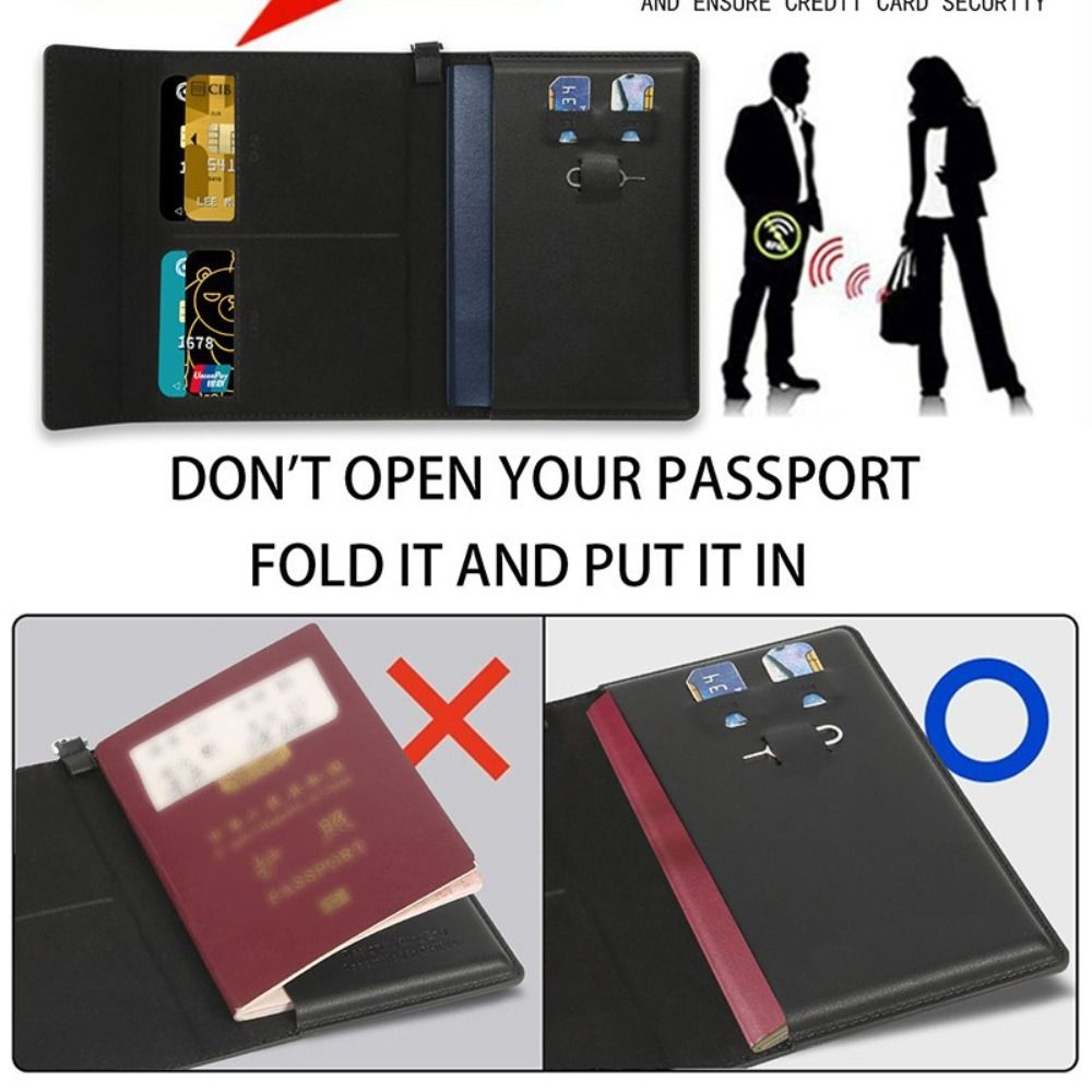 Etui na paszport w jednolitym  – Travel Accessories Rfid recenzja i cena