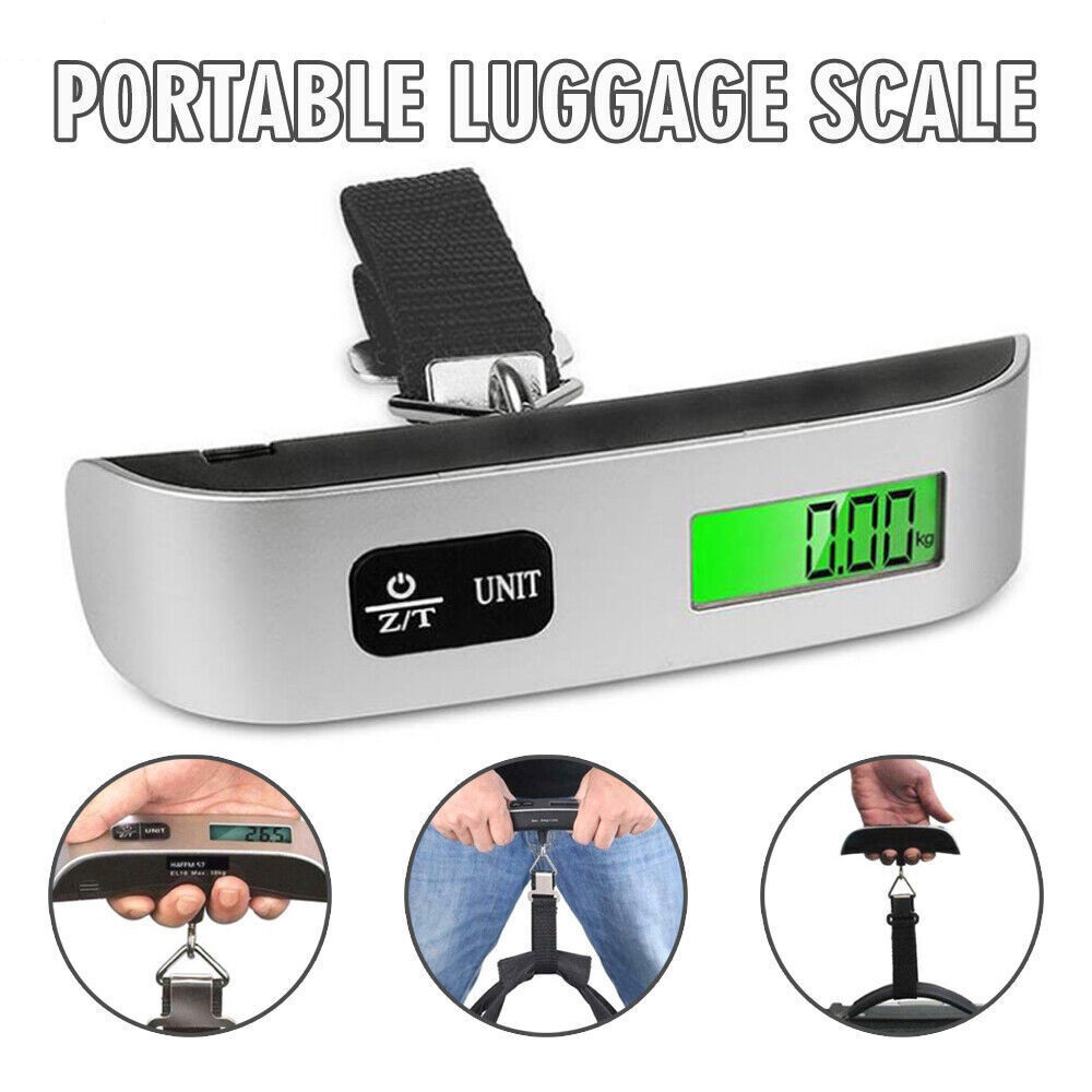Waga bagażu 110lb 50kg Cyfrowy – Luggage Scale Hanging recenzja i cena